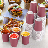 9 Oz. Burgundy Paper Cups | 1000 Count